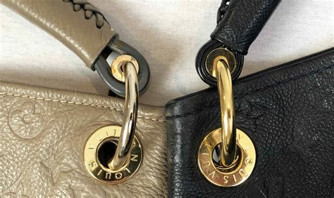 lv artsy fake vs real